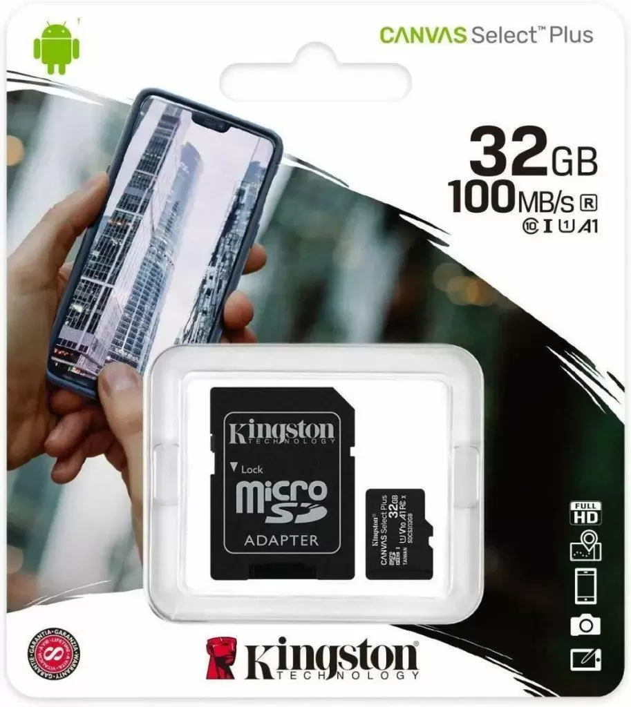 Kingston 32GB 100MB/S - Memory Card