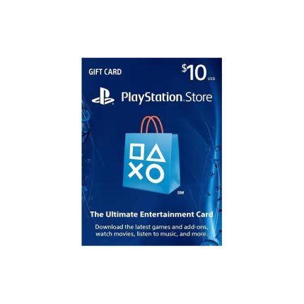 Gift Card 10 PlayStation Store Dollar USA