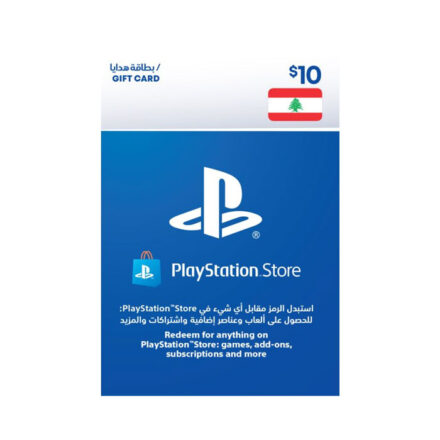 Gift Card 10 PlayStation Store LEB