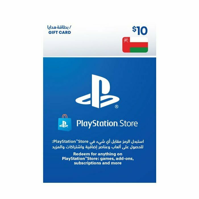 Gift Card 10 PlayStation Store OMAN