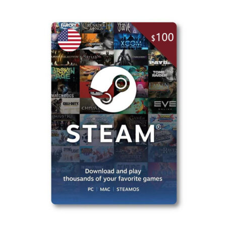 Steam Gift Card 100 USA