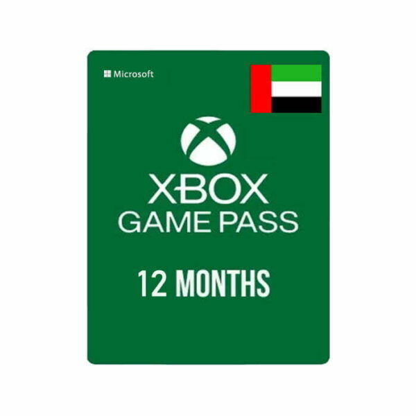 Game Pass 12 Months Xbox UAE