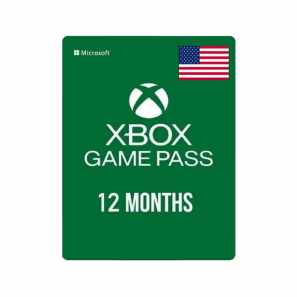 Game Pass 12 Months Xbox US