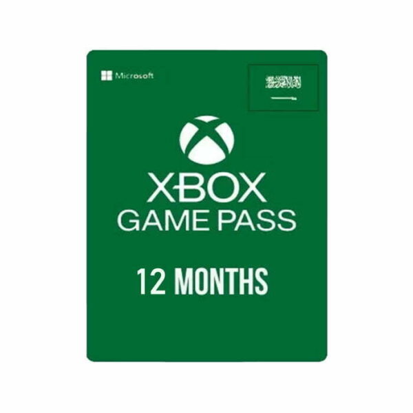 Game Pass 12 Months Xbox KSA