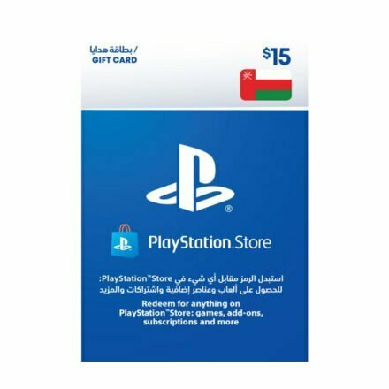 Gift Card 15 PlayStation Store OMAN
