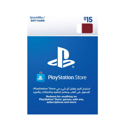 Gift Card 15 PlayStation Store QATAR