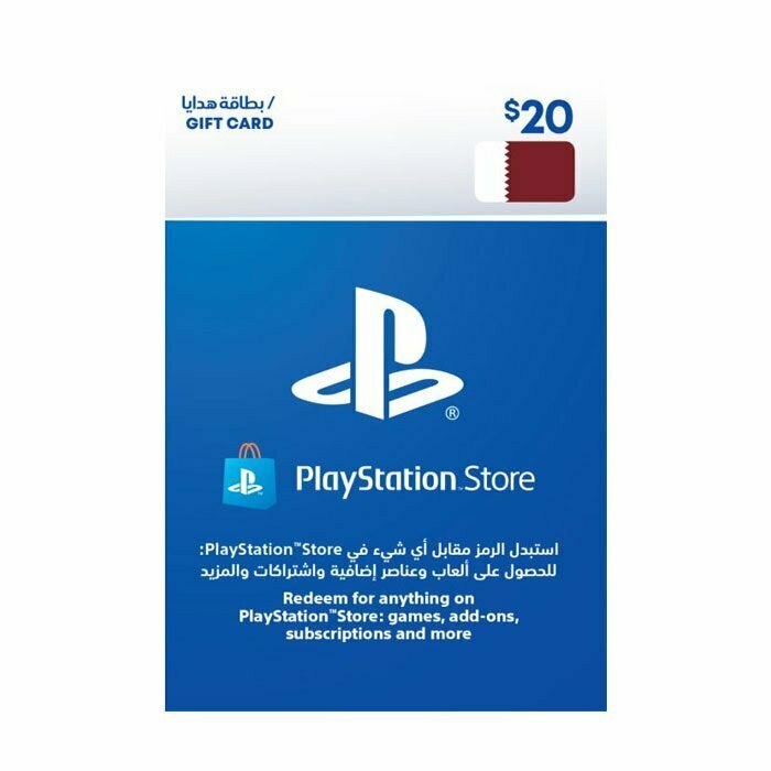Gift Card 20 PlayStation Store QATAR
