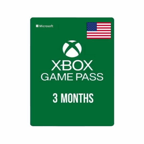 Game Pass 3 Months Xbox US