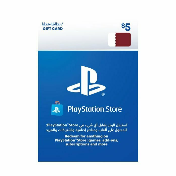 Gift Card 5 PlayStation Store QATAR