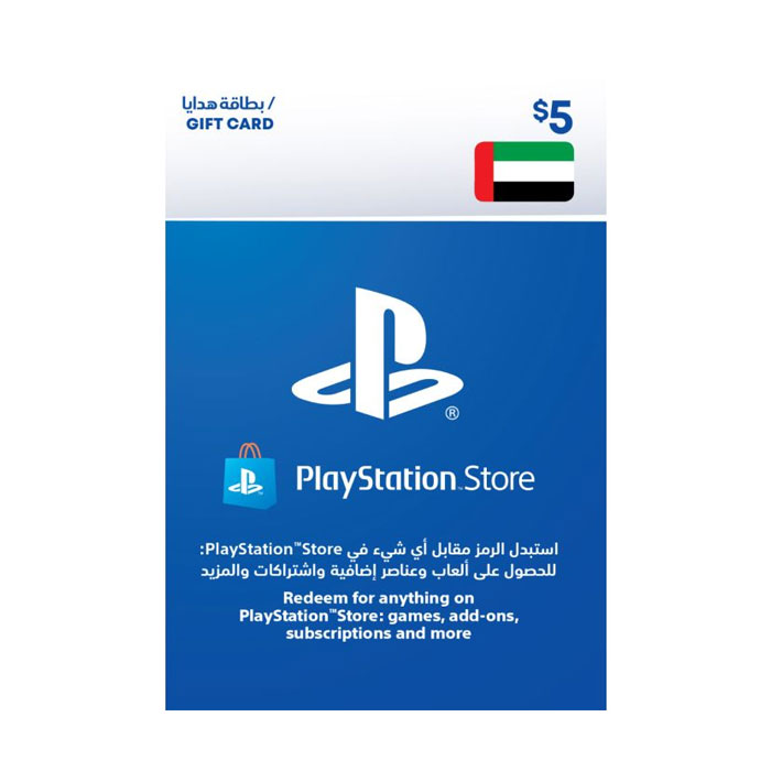 Gift Card 5 PlayStation Store UAE