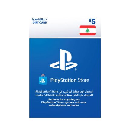 Gift Card 5 PlayStation Store LEB