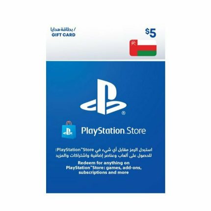 Gift Card 5 PlayStation Store OMAN