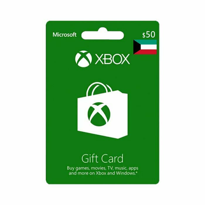 Gift Card 50 Xbox KW