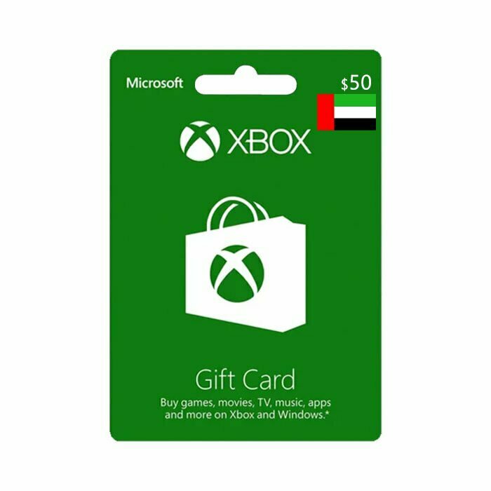 Gift Card 50 Xbox UAE