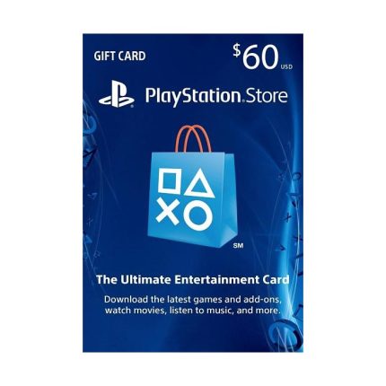 Gift Card 60 PlayStation Store Dollar USA