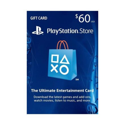 Gift Card 60 PlayStation Store Dollar USA