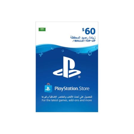 Gift Card 60 PlayStation Store KSA