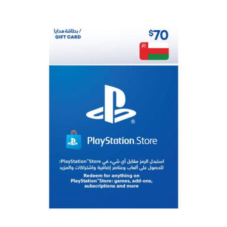 Gift Card 70 PlayStation Store OMAN