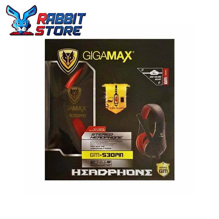 Gigamax gm530 pin one socket - stereo headphones