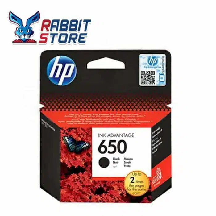 Original HP 650 black Ink Cartridge