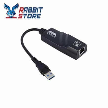 USB 3.0 Gigabit Ethernet adapter supports 10/100/1000mbps