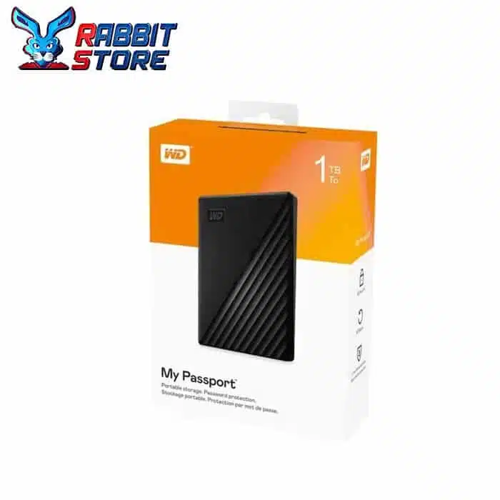 WD 1TB My Passport Portable External Hard Drive