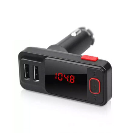 Gigamax car fm transmitters with dual usb car charger 2.1a