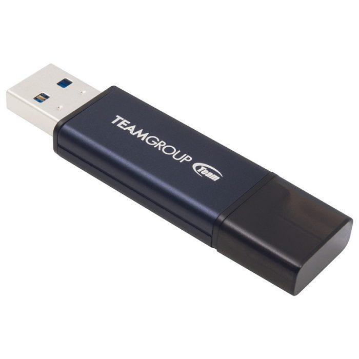 TeamGroup C211 USB Flash Drive 64GB USB 3.2 - Navy blue