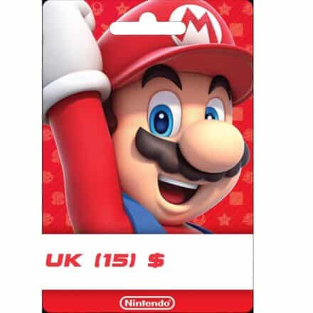 Nintendo card 15 uk