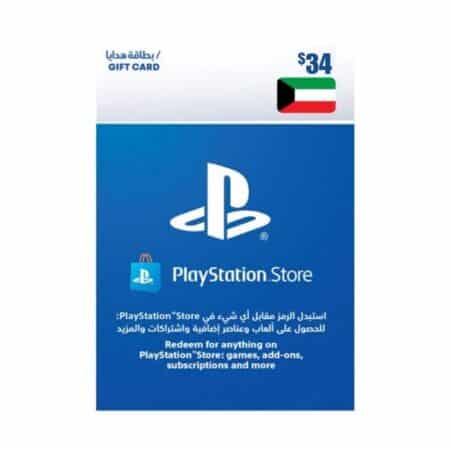 Gift Card 34$ PlayStation Store KW