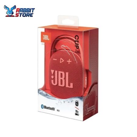 Jbl clip 4 water-proof bluetooth speaker red