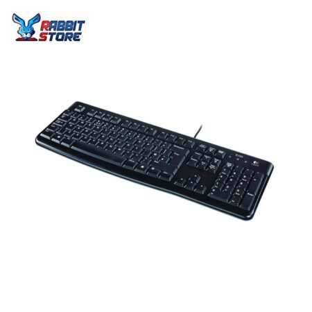 Logitech K120 Wired English Keyboard - Black