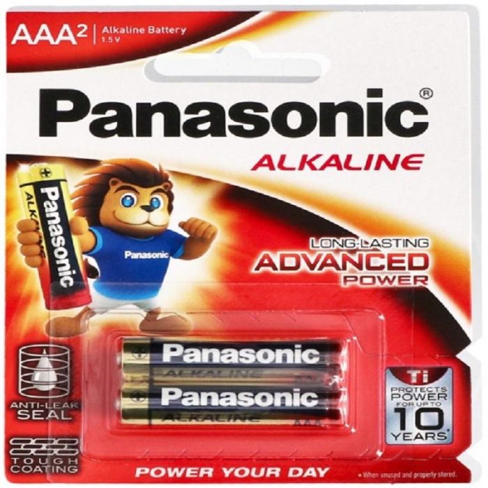 Panasonic Alkaline AAA2 - 1.5V