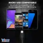 Promate MicroCord-1 USB A to Micro USB Cable
