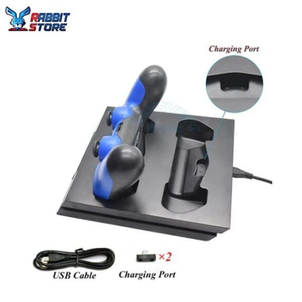 Charger Stand Wireless Joystick Charging Dock Station for Sony Dualshock 4
