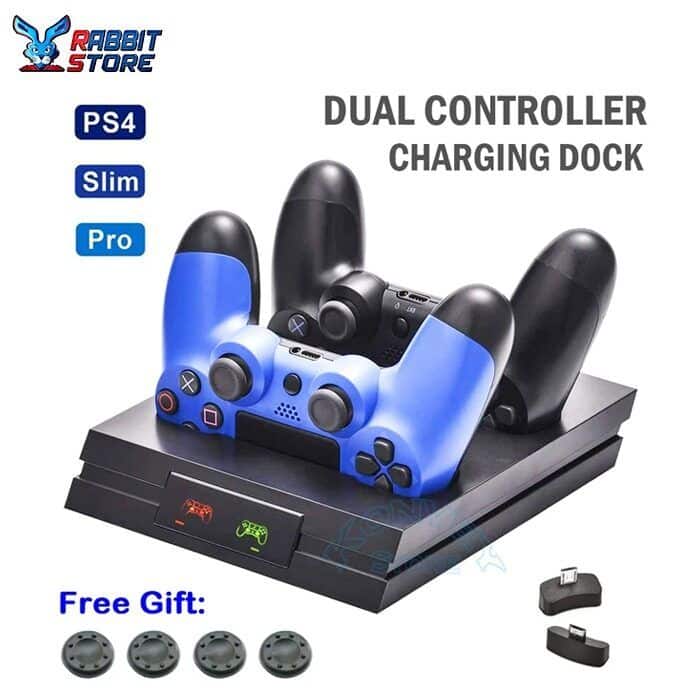 Charger Stand Wireless Joystick Charging Dock Station for Sony Dualshock 4