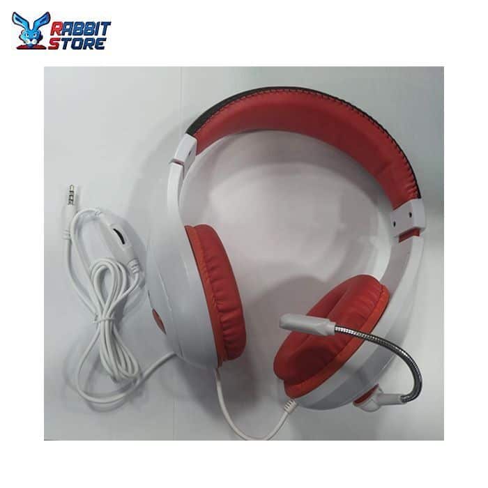 Gigamax GM530 pin Stereo Wired Headphones whitered