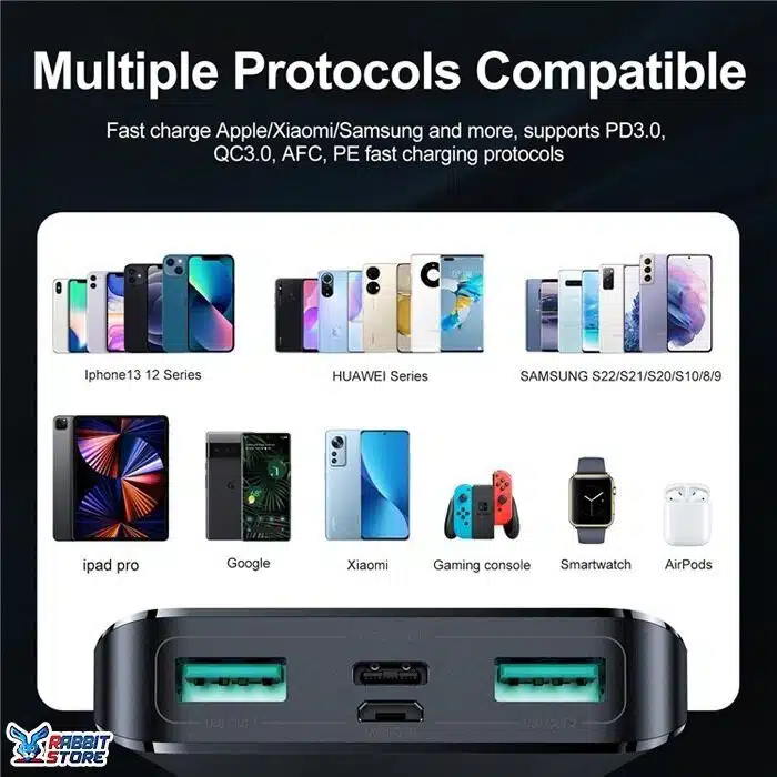 JOYROOM JR-T013 15W 10000mAh Fast Charging Power Bank - Black