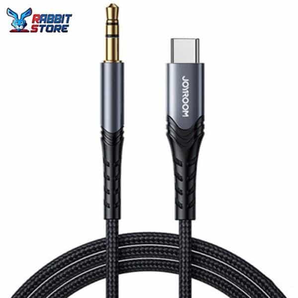 JOYROOM SY-A03 Type-C To 3.5mm Port Hi-Fi Audio Cable 2M - Black
