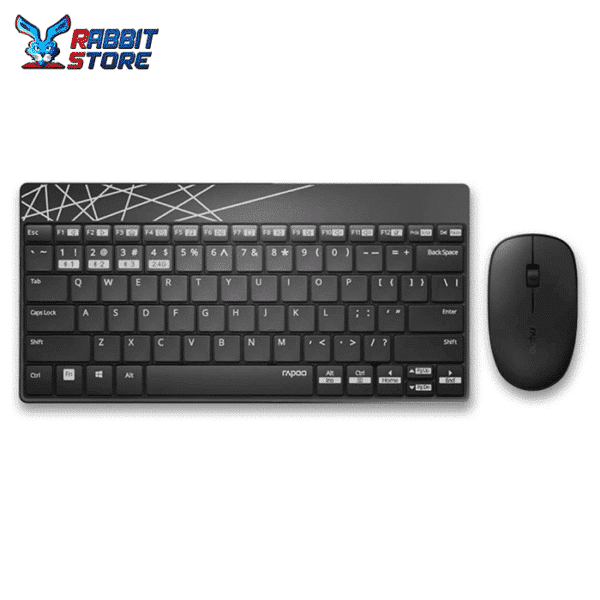 Rapoo 8000M Wireless Keyboard Mouse Combo 3