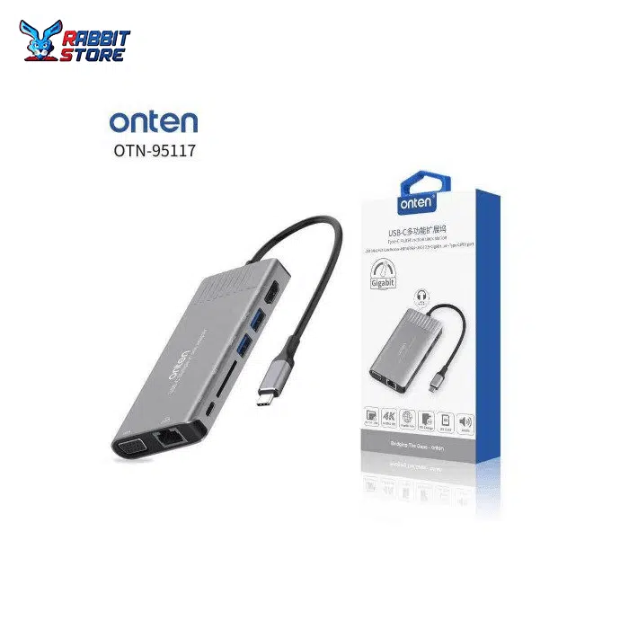 Onten Type-C Multi Function Dock Station Otn-95117