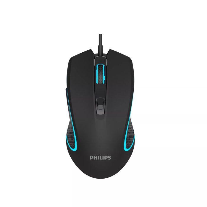 Philips SPK9413 Wired Gaming Mouse - Black