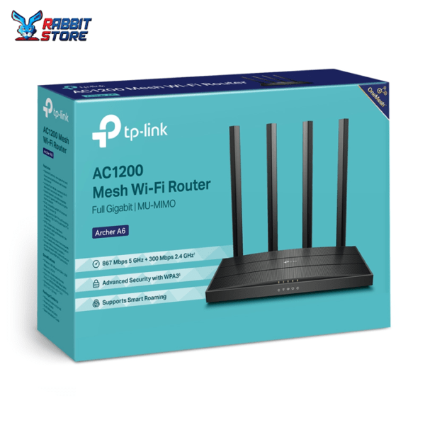 Tp-link AC1200 mesh wifi router archer a6 MU-MIMO full Gigabit