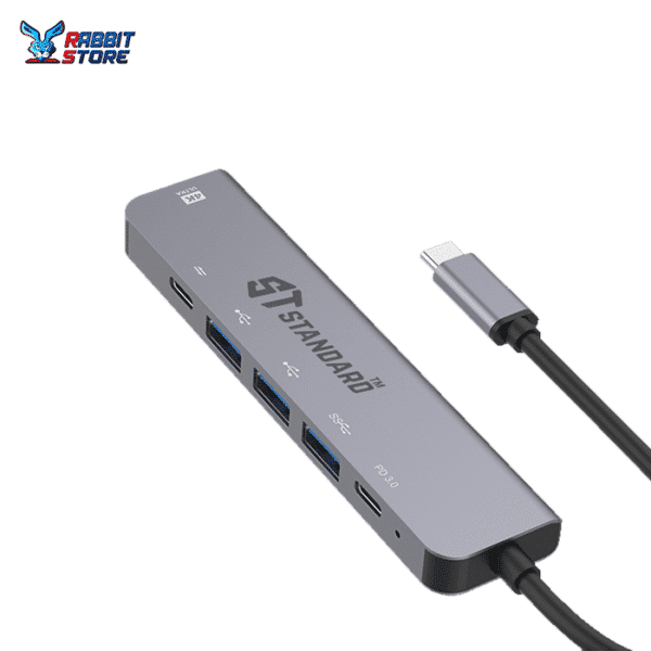 standard 6 in 1 USB c to HDMI 4k adapter