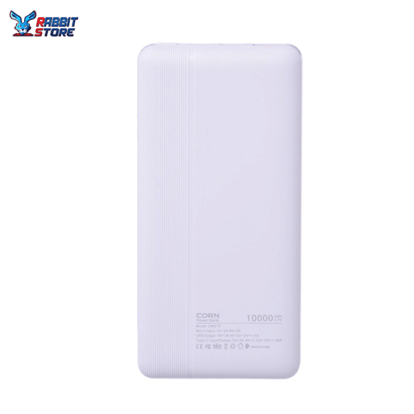 Corn Power Bank With Cable DW019 20w
