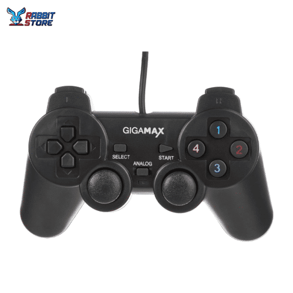 Gigamax GP8032 USB Double GamePads Black