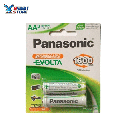 Panasonic Evolta AA2 NiMH Rechargeable Batteries