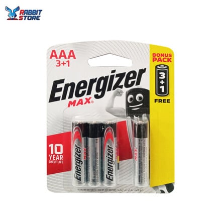 Energizer Max AAA Alkaline Batteries Multicolour