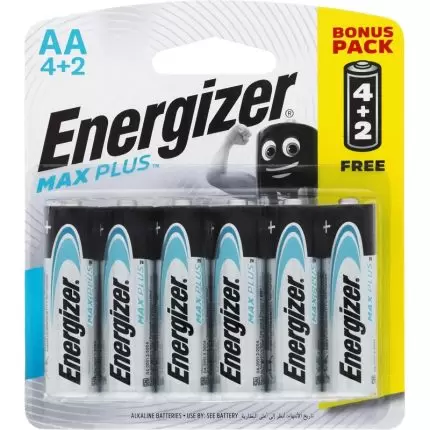 Energizer Max Plus AA 4+2