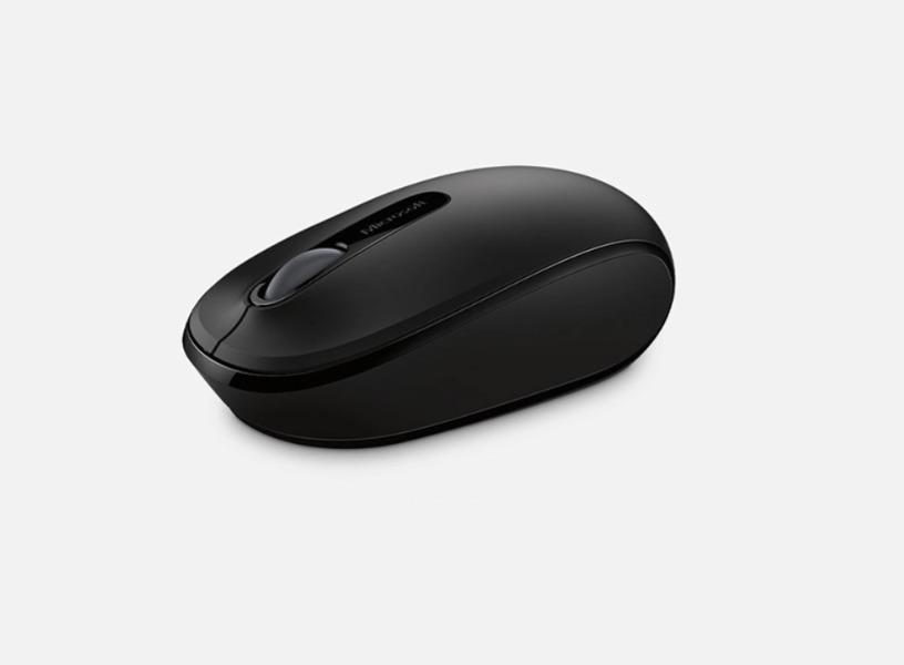Microsoft 1850 Wireless Mobile Mouse - Black | Rabbit Store